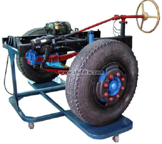 汽車機械轉(zhuǎn)向與前懸掛實訓(xùn)臺