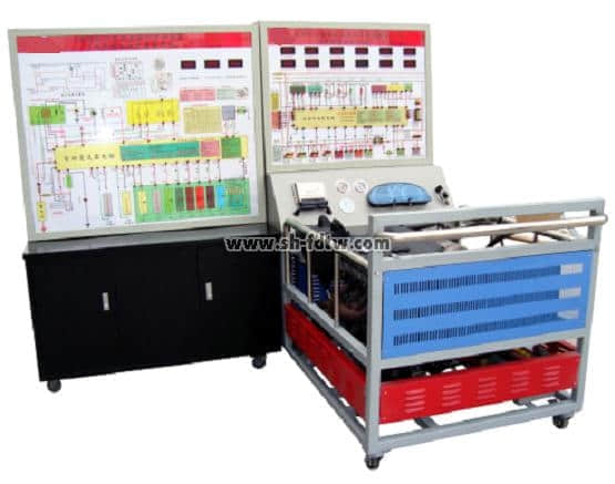汽車發(fā)動機與變速箱實訓考核裝置（大眾桑塔納3000）