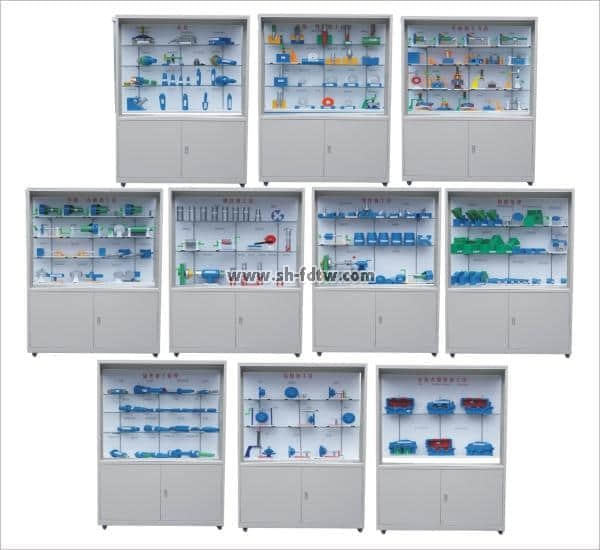 金屬切削示教陳列柜