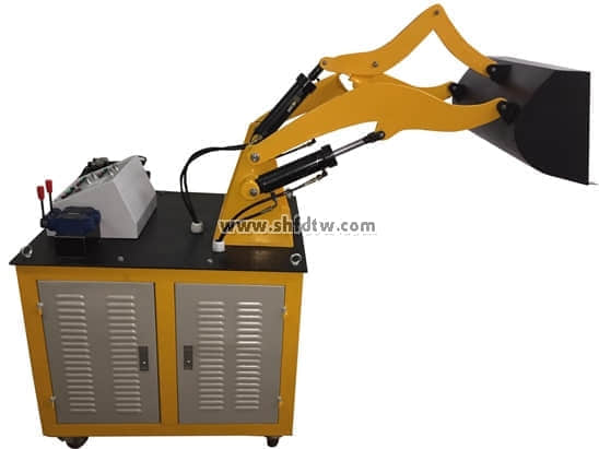 工業(yè)型裝載機液壓系統(tǒng)與PLC控制實訓(xùn)裝置