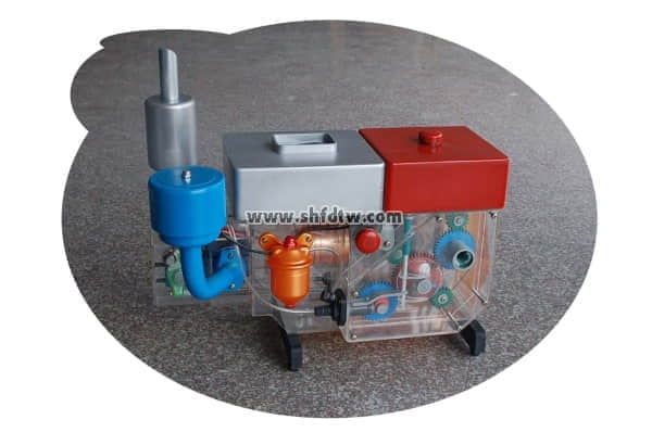 柴油部件透明模型,柴油汽車透明模型