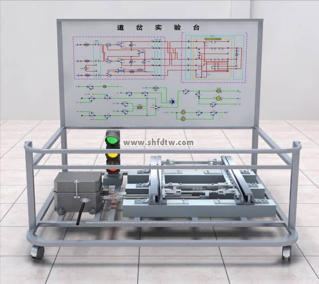 城市軌道交通道岔信號實訓(xùn)系統(tǒng)道岔仿真實驗臺