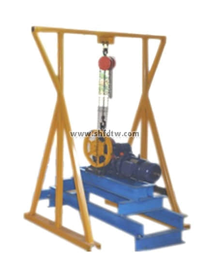 電梯曳引系統(tǒng)安裝實(shí)訓(xùn)考核裝置