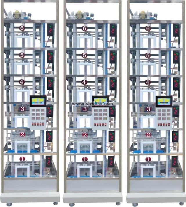 透明電梯實(shí)訓(xùn)裝置(三聯(lián)六層)