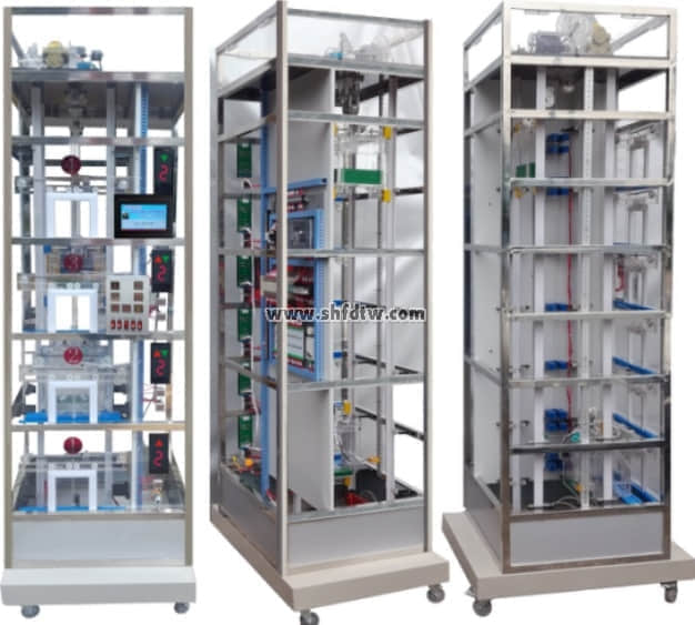 透明仿真四層電梯實(shí)訓(xùn)考核實(shí)驗(yàn)裝置