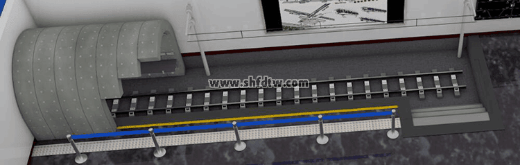 隧道模型剛性接觸網(wǎng)實訓(xùn)系統(tǒng)