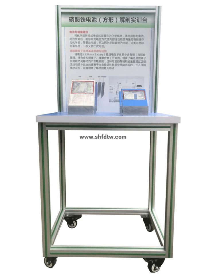 鐵鋰電池結(jié)構(gòu)展示臺