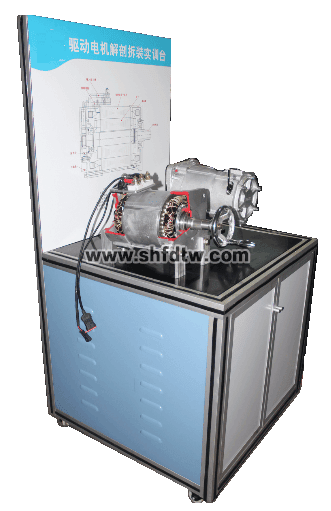 電動(dòng)汽車驅(qū)動(dòng)電機(jī)及變速器解剖展示臺(tái)