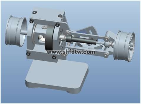 差速花鍵十字伸縮傳動(dòng)軸機(jī)構(gòu)