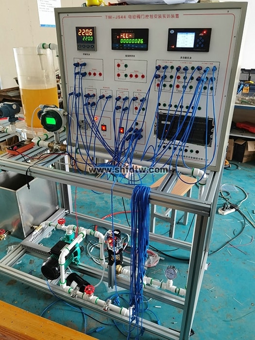 電動(dòng)閥門控制安裝實(shí)訓(xùn)裝置 