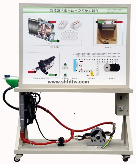 動力電池冷卻系統(tǒng)實訓(xùn)臺(水冷)